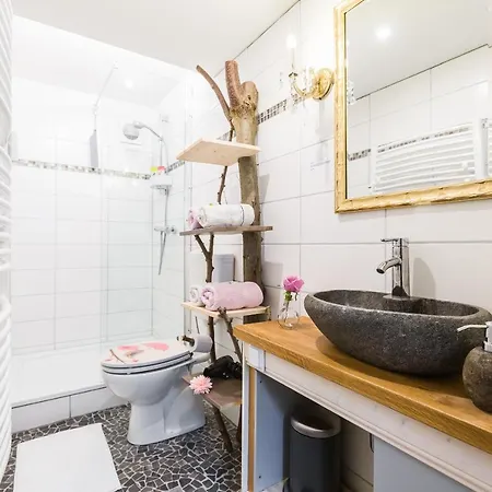 شقة Gemuetliche Fachwerkwohnung *