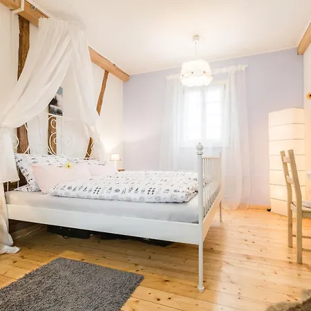 شقة Gemuetliche Fachwerkwohnung