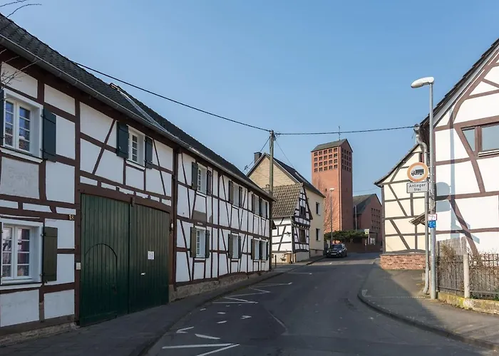 아파트 Gemuetliche Fachwerkwohnung Alfter